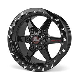 Race Star 93 Truck Star Gloss Black Wheels 15x10