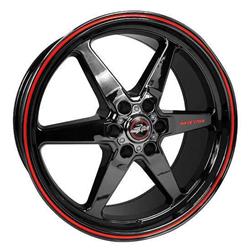 Race Star 93 Truck Star Gloss Black Wheels 18x9.5