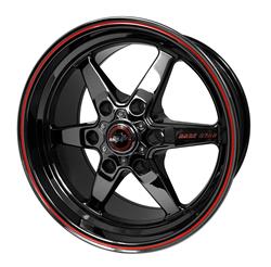 Race Star 93 Truck Star Gloss Black Wheels 17x9.5