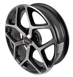 Race Star 95 Recluse Metallic Gray Wheels 18x5