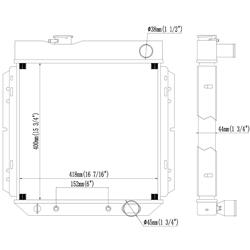 Reach Cooling Radiators 41-130