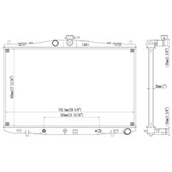 Reach Cooling Radiators for 2017-2020 SIENNA - 41-13663