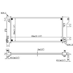 Reach Cooling Radiators for 2018-2021 LEAF - 41-13779