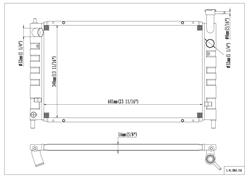 Reach Cooling Radiators for 2001-2003 PRIUS - 41-2863