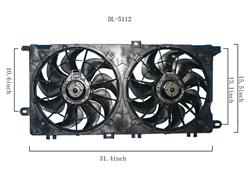 Agility Auto Parts Fan Assemblies for 1997-2005 PARK AVENUE - 6012105
