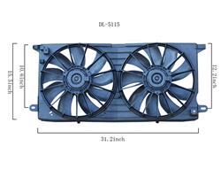 Agility Auto Parts Fan Assemblies for 1998-2004 SEVILLE - 6014103