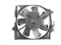 Agility Auto Parts Fan Assemblies for 2001-2002 PROTEGE, 2002 PROTEGE5 - 6028107