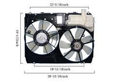 Agility Auto Parts Fan Assemblies for 2004-2005 SIENNA - 6034140