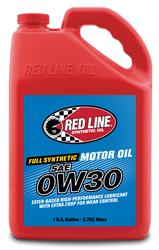 0W30 Red Line Synthetic Motor Oil 11115-4