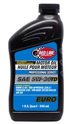 5w30 Red Line Euro Series Synthetic Motor Oil 12224