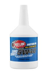 5W40 Red Line Euro Series Synthetic Motor Oil 12404