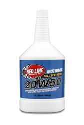 20W50 Red Line Synthetic Motor Oil 12504