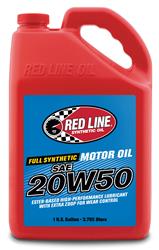 20W50 Red Line Synthetic Motor Oil 12505-4