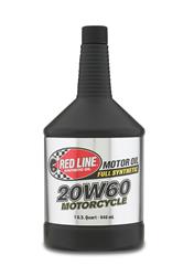 20W60 Red Line High Performance Motorcycle Oil 12604