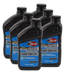 5w40 Red Line Professional Series Motor Oil 12904-6