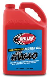 5W40 Red Line Synthetic Motor Oil 15405-4