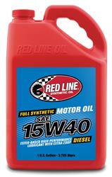 15W40 Red Line Synthetic Motor Oil 21405-4