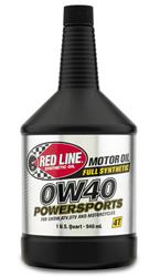 0W40 Red Line Powersports Oil 42204