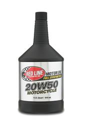 20W50 Red Line High Performance Motorcycle Oil 42504