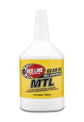 75W80 Red Line MTL Transmission Gear Oil 50204