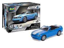 Revell 1:25 2010 Ford Mustang GT Convertible Model Kit 85124200002