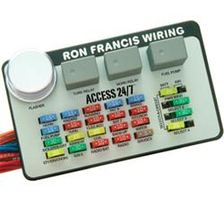 Ron Francis Wiring BS10 Ron Francis Wiring Flexible Braided Wire Covers |  Summit Racing