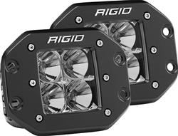 Rigid Industries D-Series Pro Dually Flush Mount Lights 212113