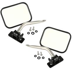 Rugged Ridge Quick-Release Side View Mirrors for 1997-2017 WRANGLER, 2018 WRANGLER JK - 11026.12