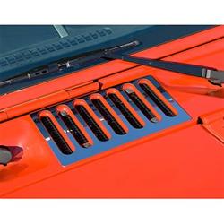 Rugged Ridge Hood Vent Covers for 2007-2018 WRANGLER, 2018 WRANGLER JK - 11117.05