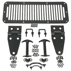 Rugged Ridge Hood Accessory Kits for 1976-1983 CJ5, 1976-1986 CJ7, 1987-1995 WRANGLER - 11201.01