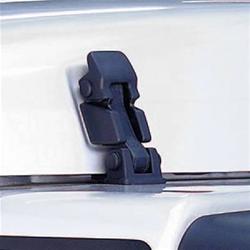 Rugged Ridge Black Exterior Hood Catches for 1997-2006 TJ, WRANGLER - 11210.09