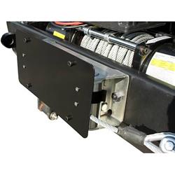 Rugged Ridge Fairlead Mount License Plate Brackets