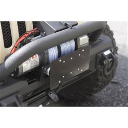 Rugged Ridge Fairlead Mount License Plate Brackets 11238.07