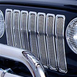 Rugged Ridge Grille Inserts for 1997-2006 TJ, WRANGLER - 11401.02