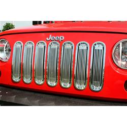 Rugged Ridge Grille Inserts for 2007-2017 WRANGLER, 2018 WRANGLER JK - 11401.2