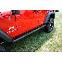 Rugged Ridge Round Tube Steps for 2007-2017 WRANGLER, 2018 WRANGLER JK - 11591.06