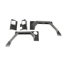 Rugged Ridge Armor XHD Fender Flares for 2007-2017 WRANGLER, 2018 WRANGLER JK - 11615.03