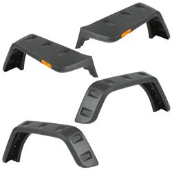 Rugged Ridge Hurricane Flat Fender Flares for 2007-2017 WRANGLER, 2018 WRANGLER JK - 11640.26