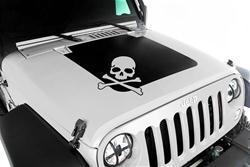 Rugged Ridge Hood Decals for 2007-2017 WRANGLER, 2018 WRANGLER JK - 12300.13
