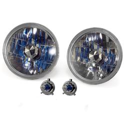 Rugged Ridge Round Crystal H2 Headlight Conversion Assemblies