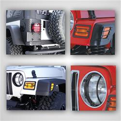 Rugged Ridge Euro-Guards for 1997-2006 WRANGLER - 12495.02
