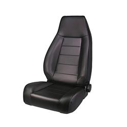 Rugged Ridge Factory-Style Replacement Black Denim Vinyl Seat 13402.15