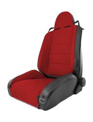 Rugged Ridge XHD Off-Road Red Vinyl/fabric Seat 13416.53