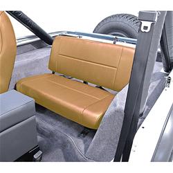 Rugged Ridge Standard Rear Tan Vinyl Seat 13461.04