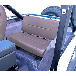 Rugged Ridge Standard Rear Gray Vinyl Seat 13461.09