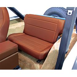 Rugged Ridge Fold and Tumble Rear Spice Vinyl Seat 13462.37