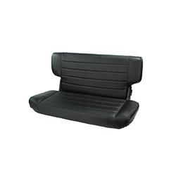 Rugged Ridge Fold and Tumble Rear Black Denim Vinyl Seat 13463.15