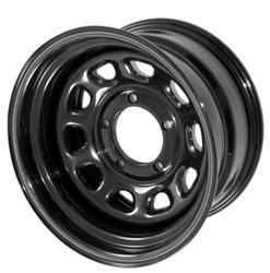 Rugged Ridge Black D-Window Wheels