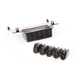Rugged Ridge Lower Switch Pod Panels for 2011-2017 WRANGLER, 2018 WRANGLER JK - 17235.73