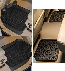 Rugged Ridge All-Terrain Floor Liners for 1997-2008 F-150, 2004 F-150 HERITAGE, 2006-2008 MARK LT - 82987.21